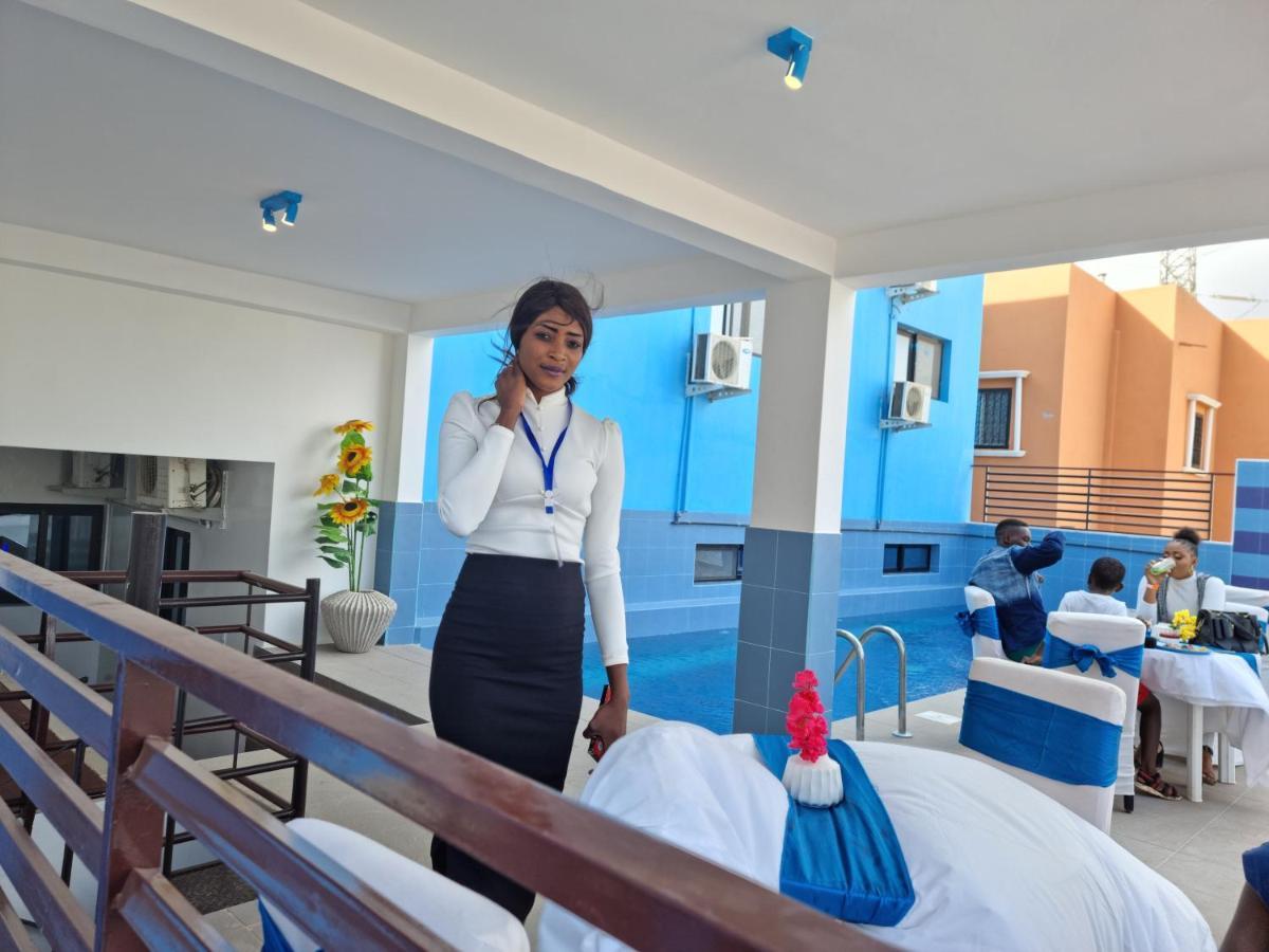 Residence Blue Hotel Thies ภายนอก รูปภาพ